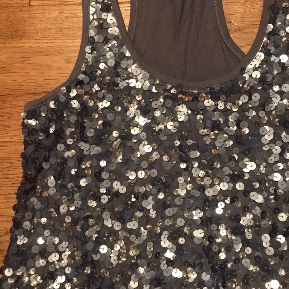Sequined Tank Top - Picture 2 of 3